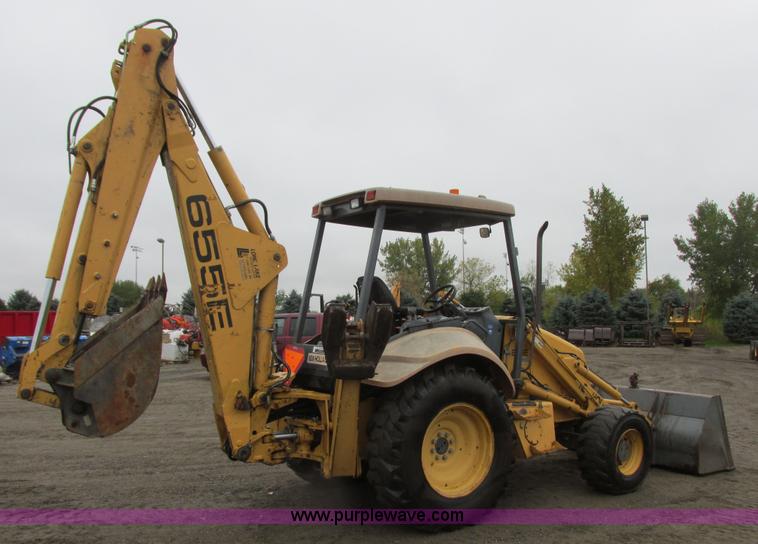 image for item I6033 1999 New Holland 655E backhoe