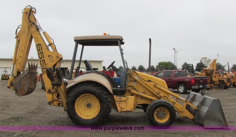 image for item I6033 1999 New Holland 655E backhoe