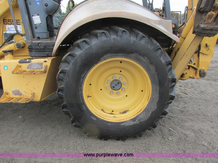 image for item I6033 1999 New Holland 655E backhoe