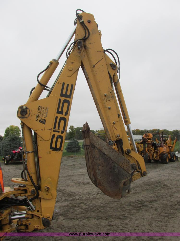 image for item I6033 1999 New Holland 655E backhoe