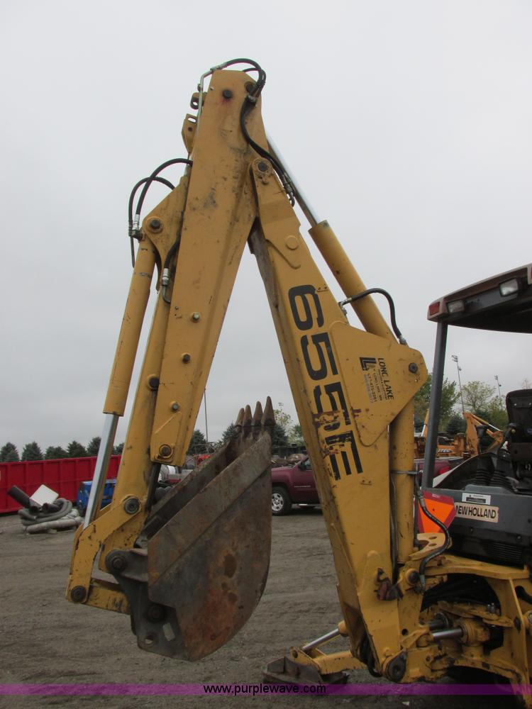 image for item I6033 1999 New Holland 655E backhoe