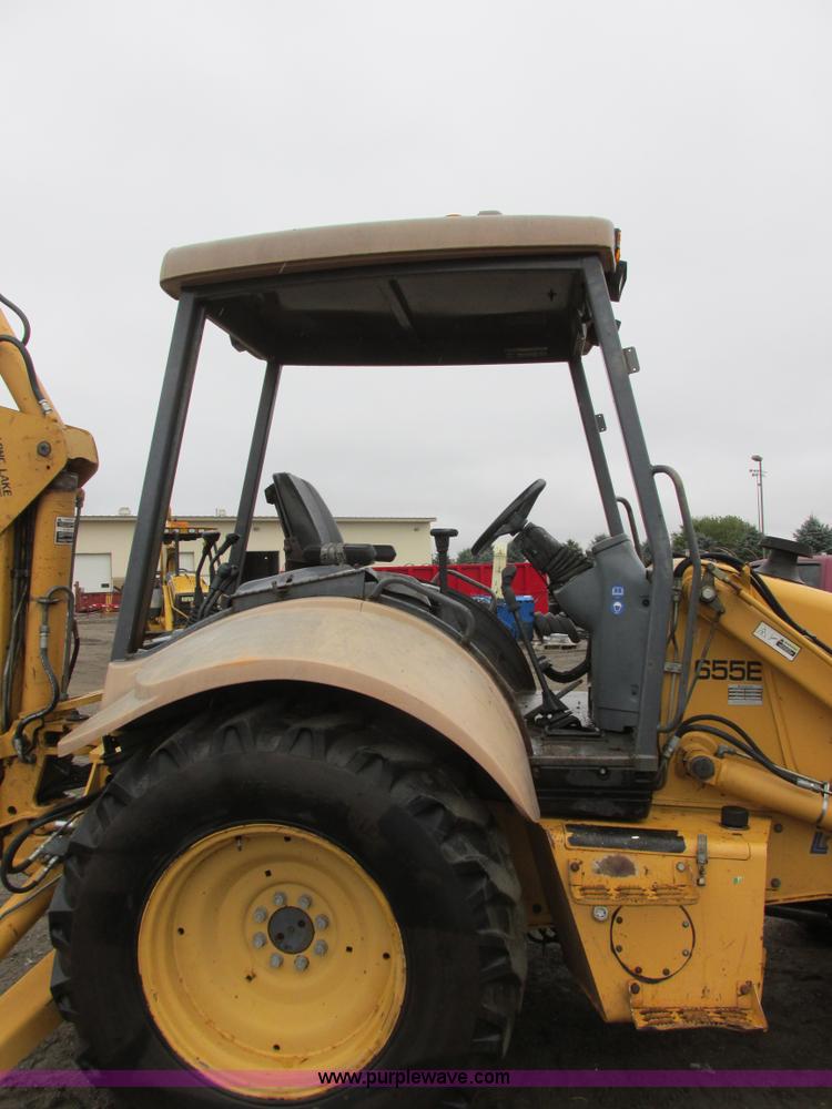 image for item I6033 1999 New Holland 655E backhoe