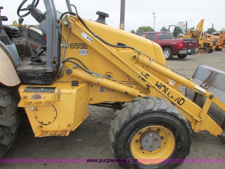 image for item I6033 1999 New Holland 655E backhoe