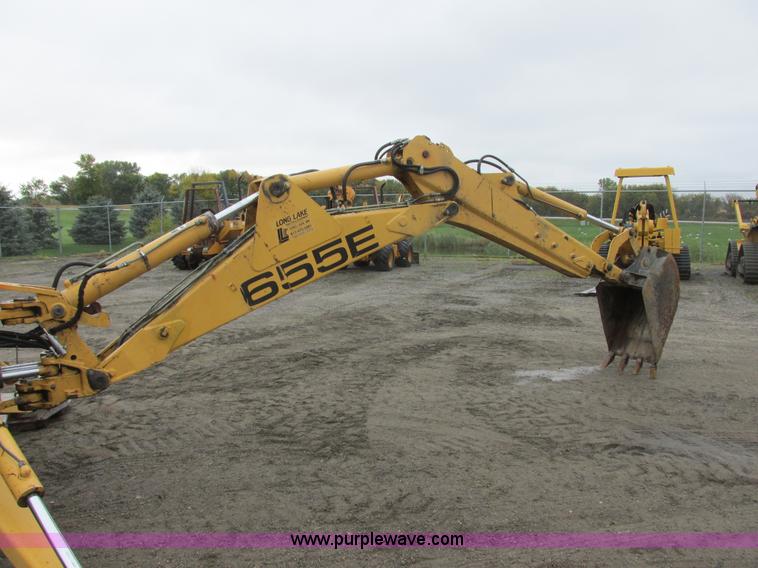 image for item I6033 1999 New Holland 655E backhoe