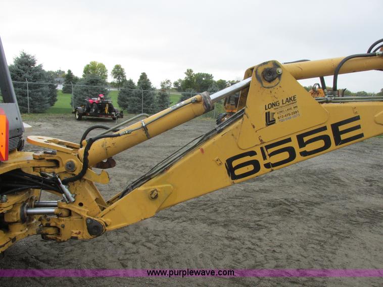 image for item I6033 1999 New Holland 655E backhoe