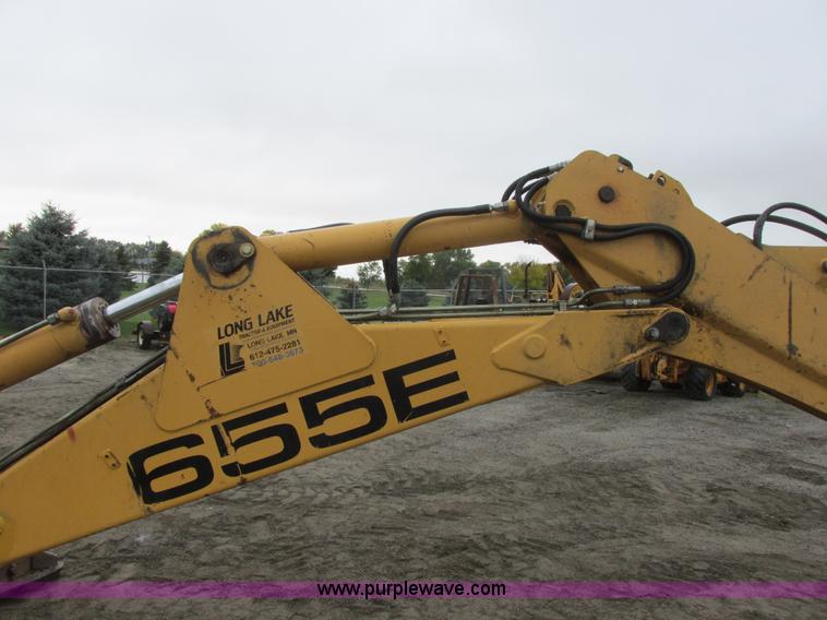 image for item I6033 1999 New Holland 655E backhoe