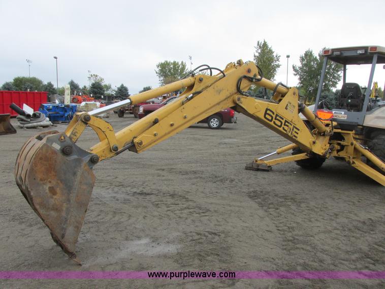 image for item I6033 1999 New Holland 655E backhoe