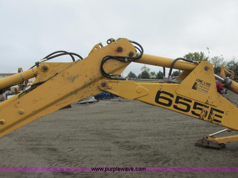 image for item I6033 1999 New Holland 655E backhoe