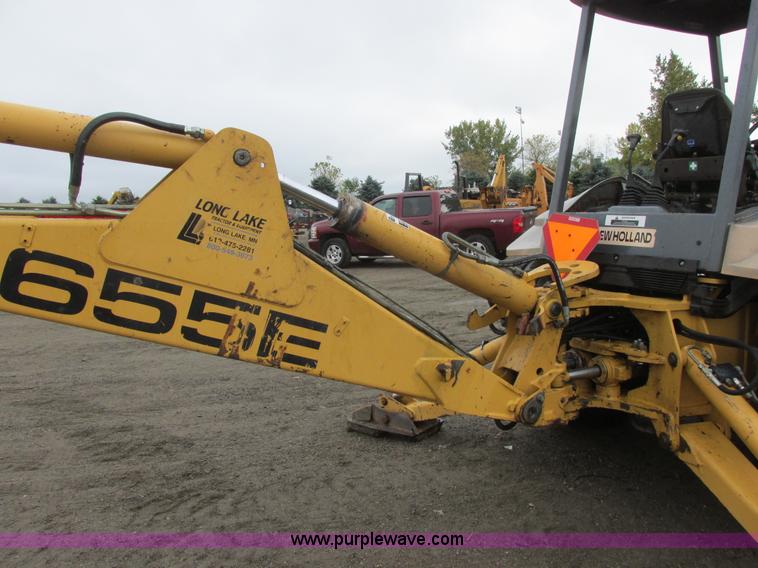 image for item I6033 1999 New Holland 655E backhoe