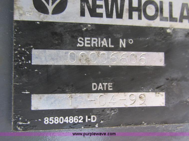 image for item I6033 1999 New Holland 655E backhoe