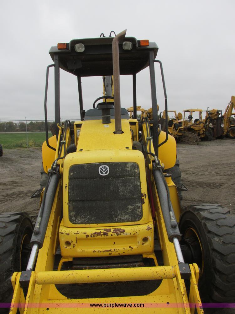 image for item I6034 2006 New Holland B95 backhoe
