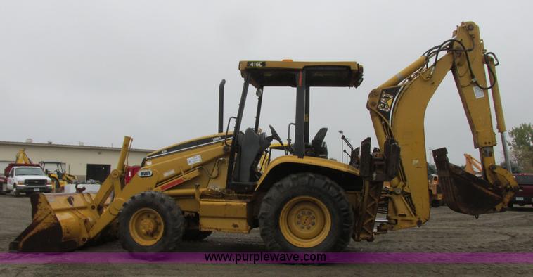 image for item I6035 2001 Caterpillar 416C backhoe