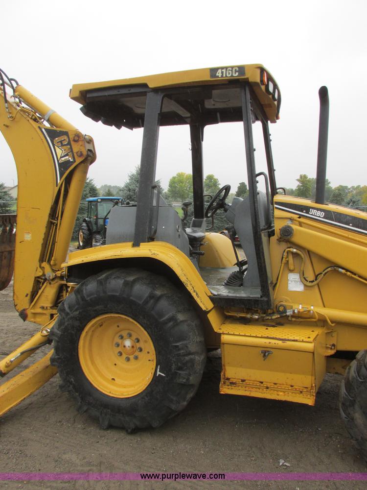 image for item I6035 2001 Caterpillar 416C backhoe