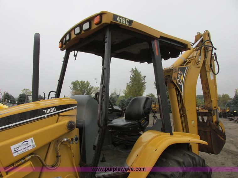 image for item I6035 2001 Caterpillar 416C backhoe