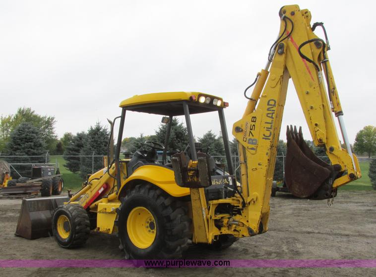 image for item I6036 2005 New Holland LB75B backhoe