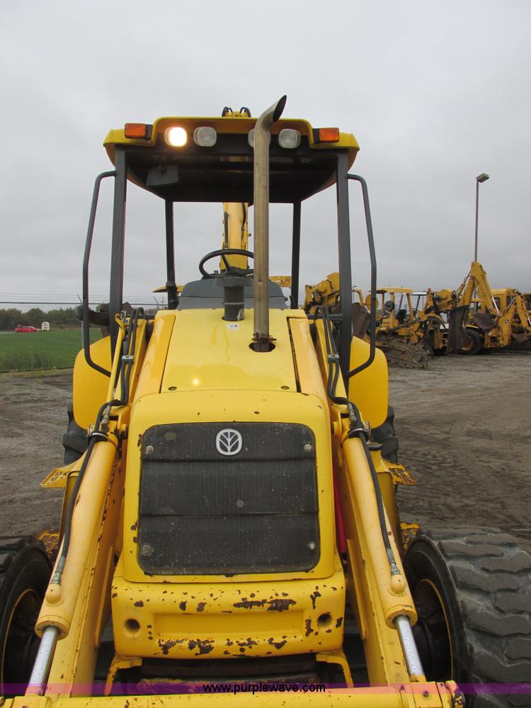image for item I6036 2005 New Holland LB75B backhoe