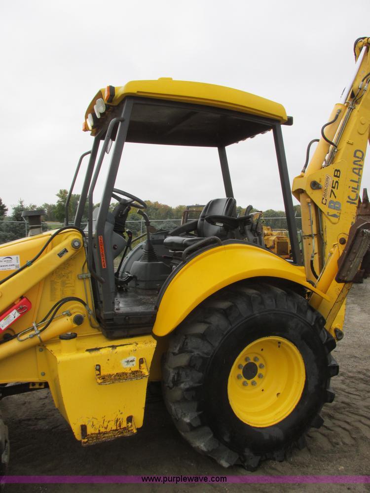 image for item I6036 2005 New Holland LB75B backhoe