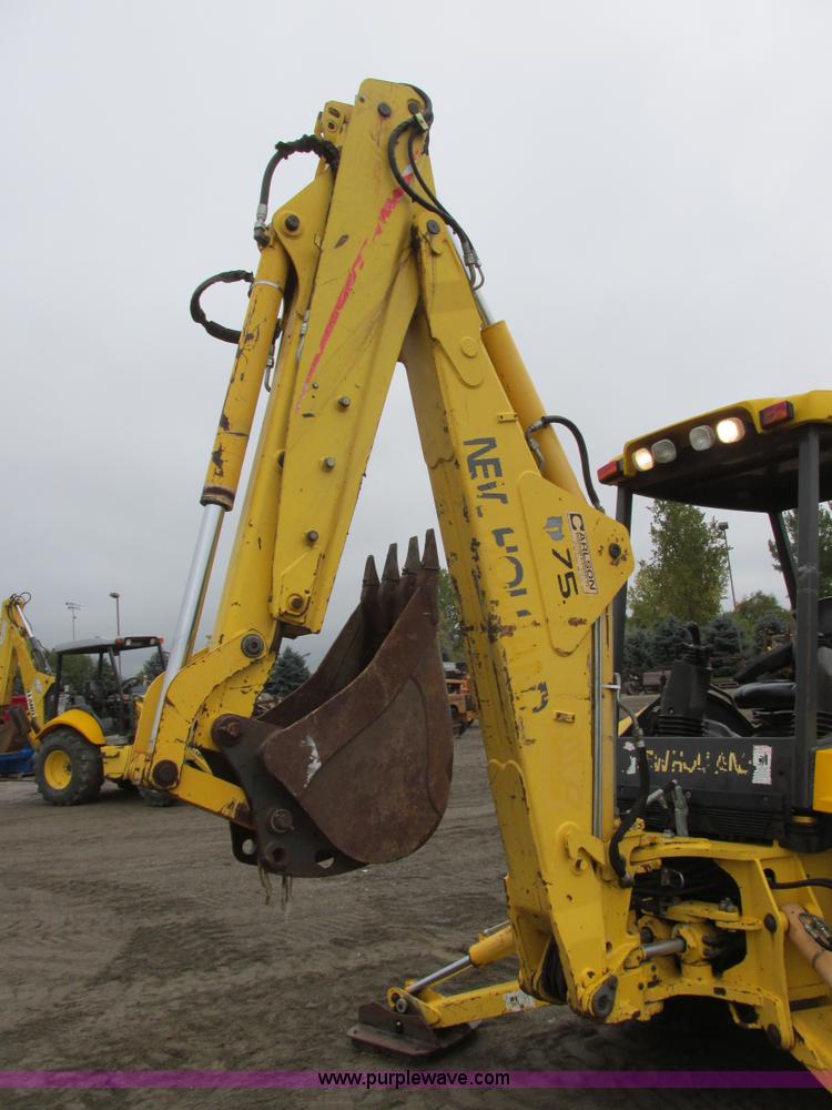 image for item I6036 2005 New Holland LB75B backhoe