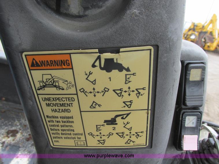 image for item I6036 2005 New Holland LB75B backhoe