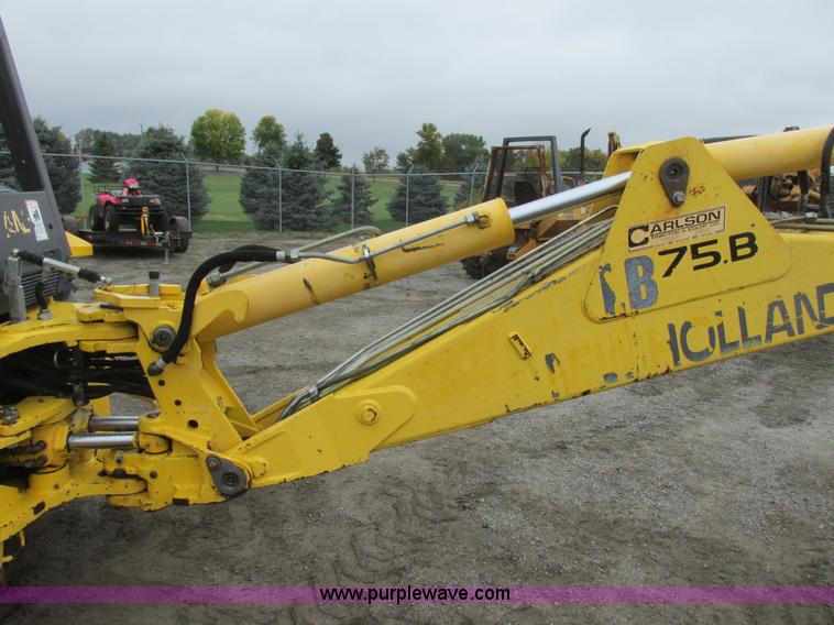 image for item I6036 2005 New Holland LB75B backhoe