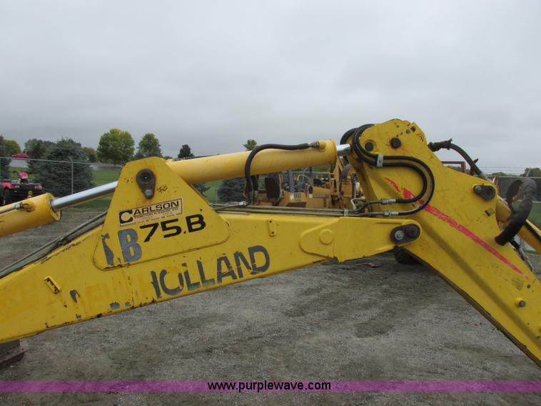 image for item I6036 2005 New Holland LB75B backhoe
