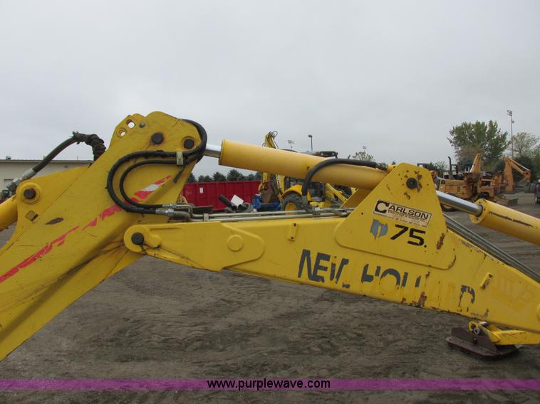 image for item I6036 2005 New Holland LB75B backhoe