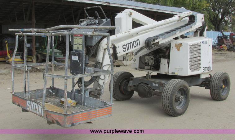 image for item I6037 Simon Telect Eagle 41/24 boom lift