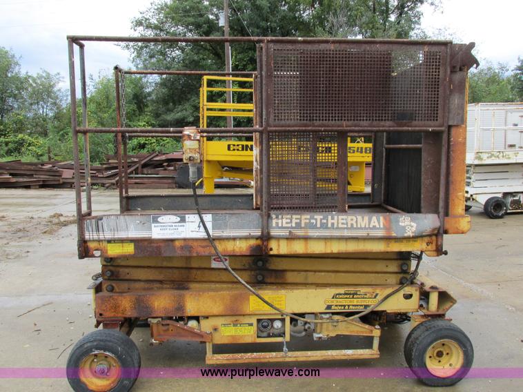 image for item I8943 Heff-T-Herman 220 TM11 scissor lift