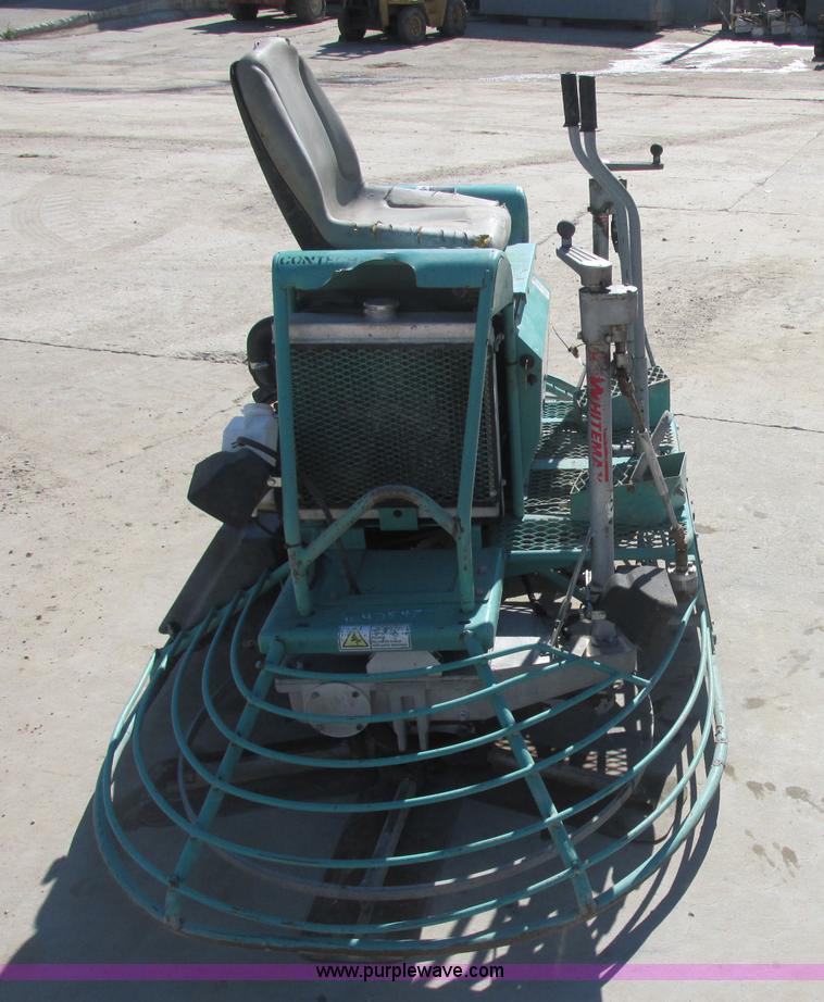 image for item J2409 2011 Multiquip Whiteman ride-on power trowel