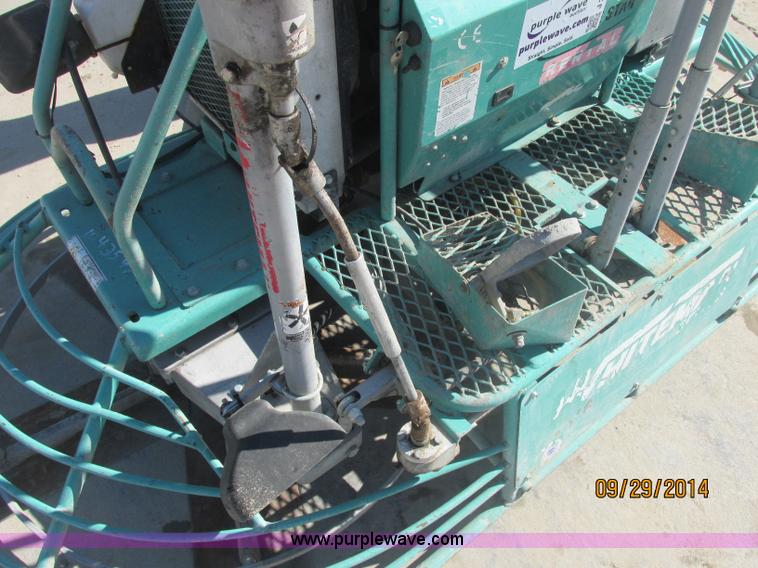 image for item J2409 2011 Multiquip Whiteman ride-on power trowel