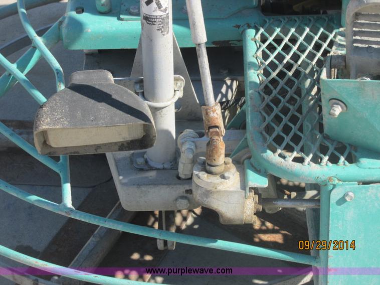 image for item J2409 2011 Multiquip Whiteman ride-on power trowel