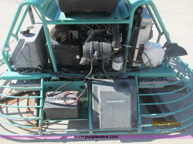 image for item J2409 2011 Multiquip Whiteman ride-on power trowel