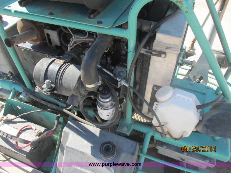 image for item J2409 2011 Multiquip Whiteman ride-on power trowel