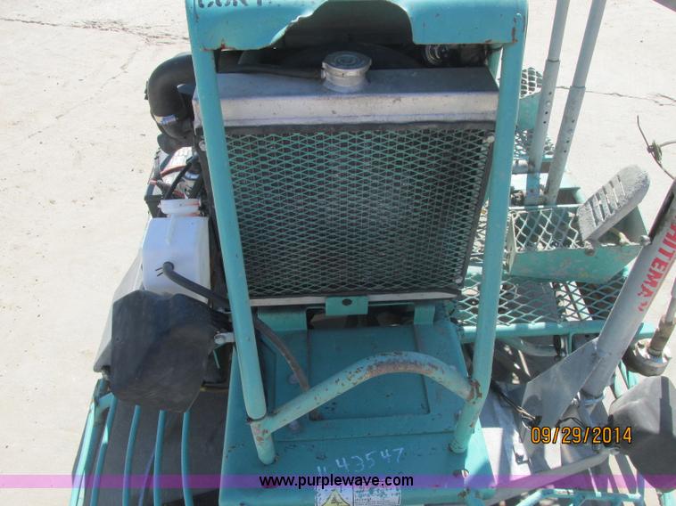 image for item J2409 2011 Multiquip Whiteman ride-on power trowel