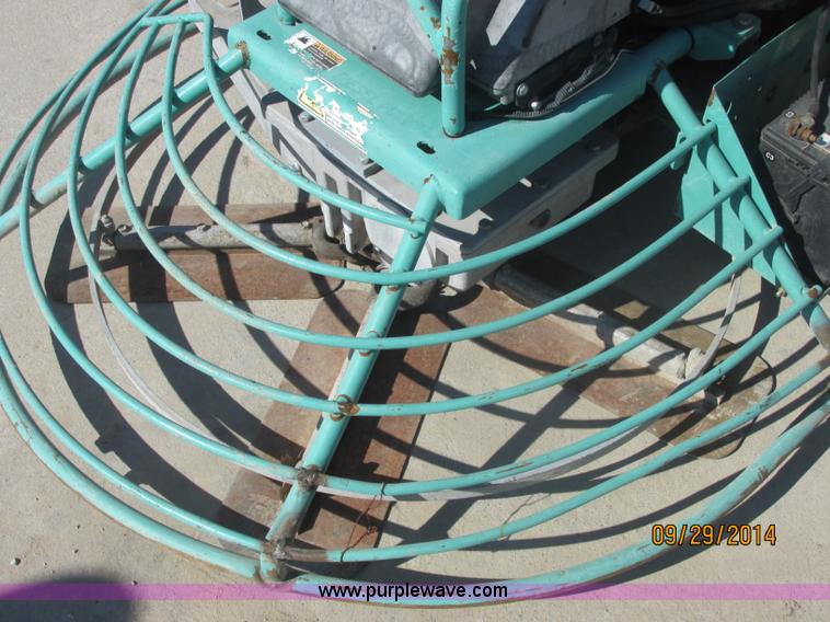 image for item J2409 2011 Multiquip Whiteman ride-on power trowel