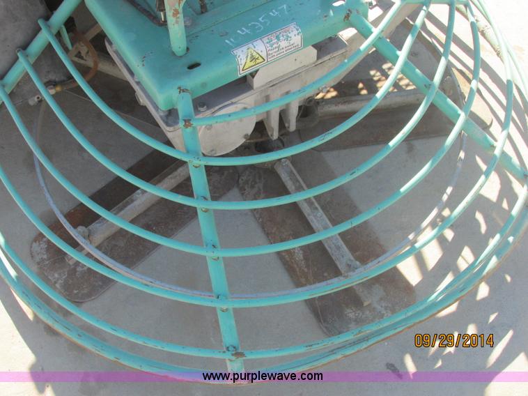 image for item J2409 2011 Multiquip Whiteman ride-on power trowel