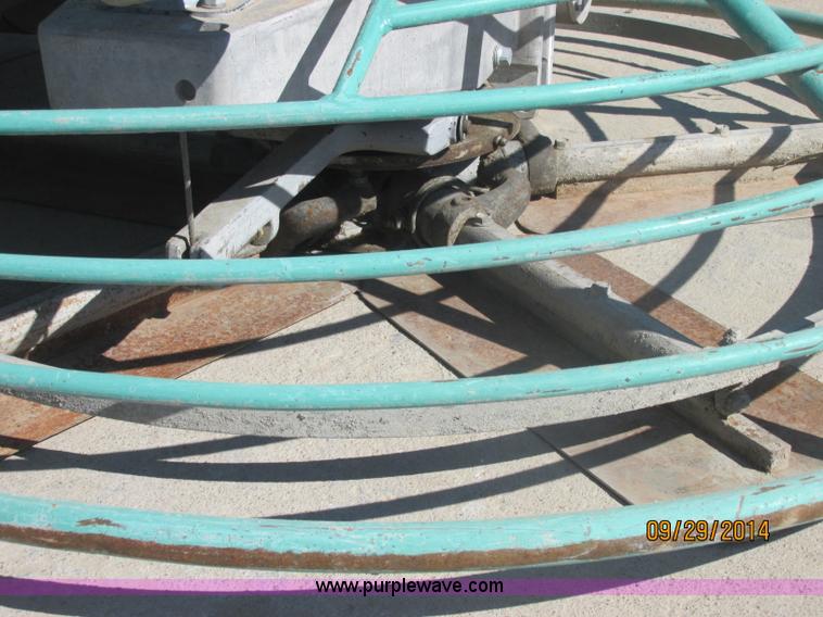 image for item J2409 2011 Multiquip Whiteman ride-on power trowel