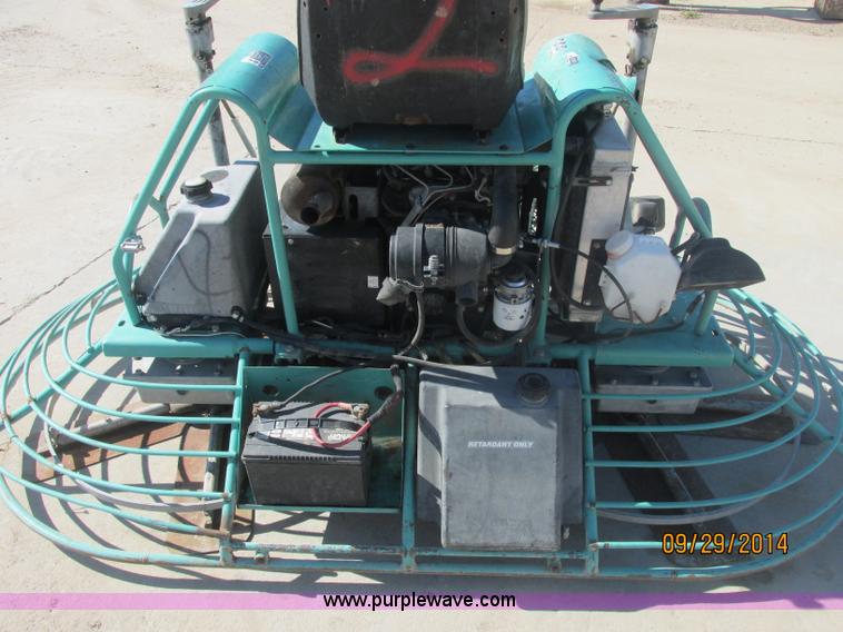 image for item J2409 2011 Multiquip Whiteman ride-on power trowel