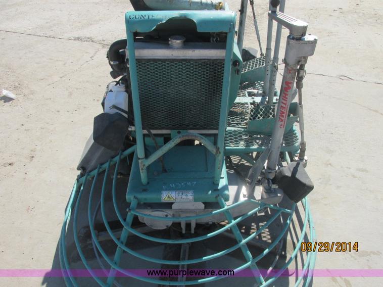 image for item J2409 2011 Multiquip Whiteman ride-on power trowel