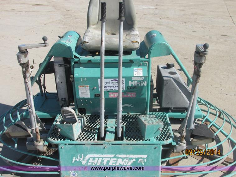 image for item J2409 2011 Multiquip Whiteman ride-on power trowel