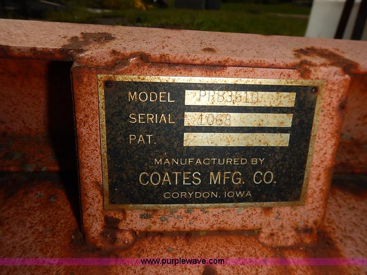 image for item J3027 Coats PRB3610 snow plow