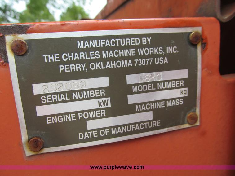 image for item J3407 Ditch Witch 7020 vibratory plow