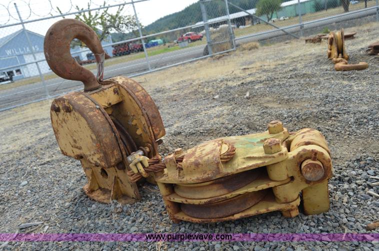 image for item Z9283 Side boom load blocks