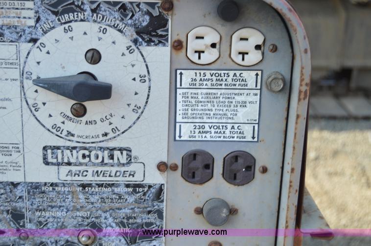 image for item Z9287 Lincoln Shield-Arc SA-250 welder/generator