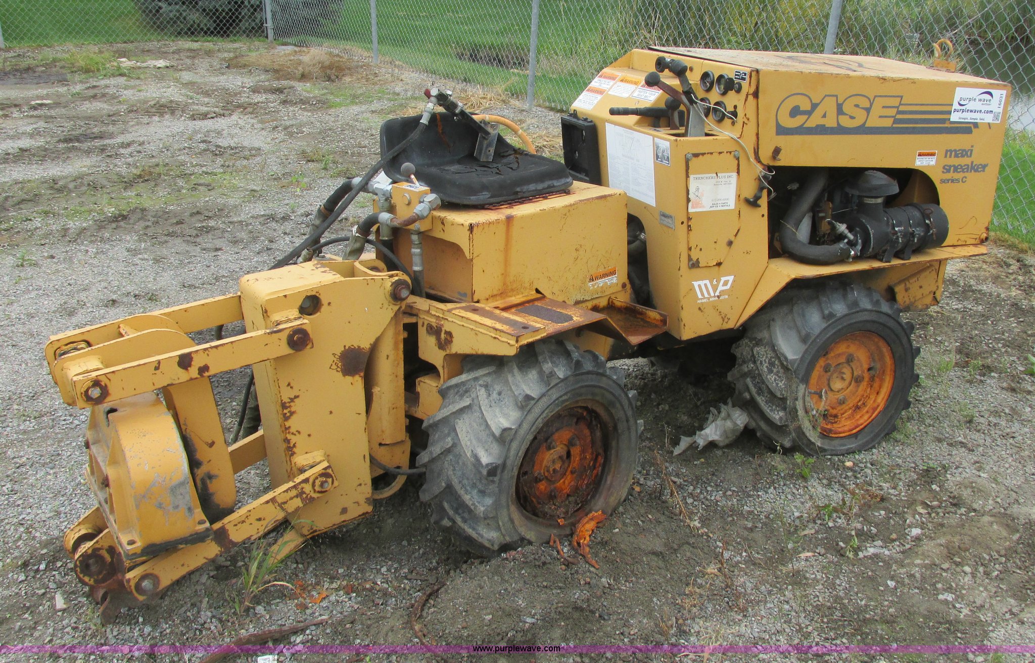 1998 Case Maxi Sneaker Series C cable plow in Maple Lake, MN | Item ...