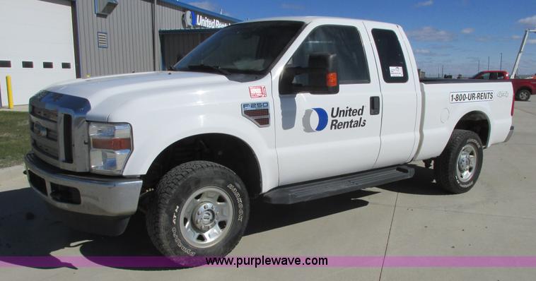 image for item A8746 2008 Ford F250 Super Duty SuperCab pickup truck