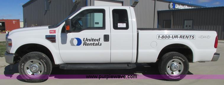 image for item A8746 2008 Ford F250 Super Duty SuperCab pickup truck