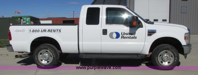 image for item A8746 2008 Ford F250 Super Duty SuperCab pickup truck