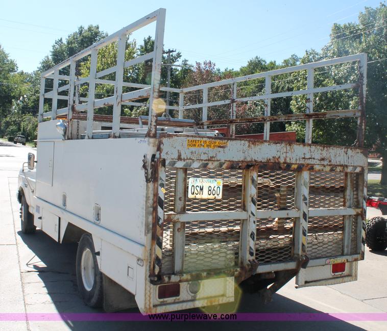 image for item AJ9271 1988 Ford F350 Custom mobile tire changing truck