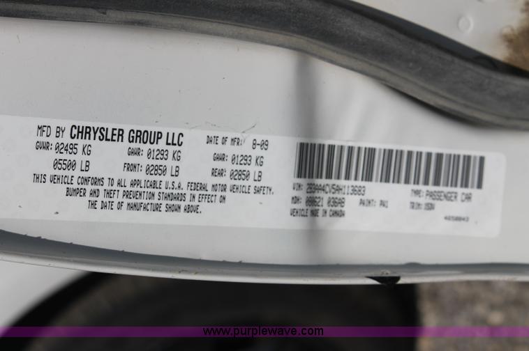 image for item AJ9328 2010 Dodge Charger